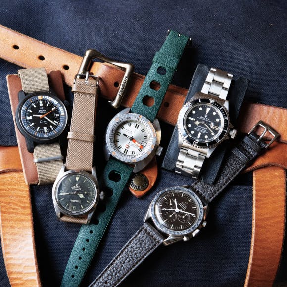 Filson leather watch strap online