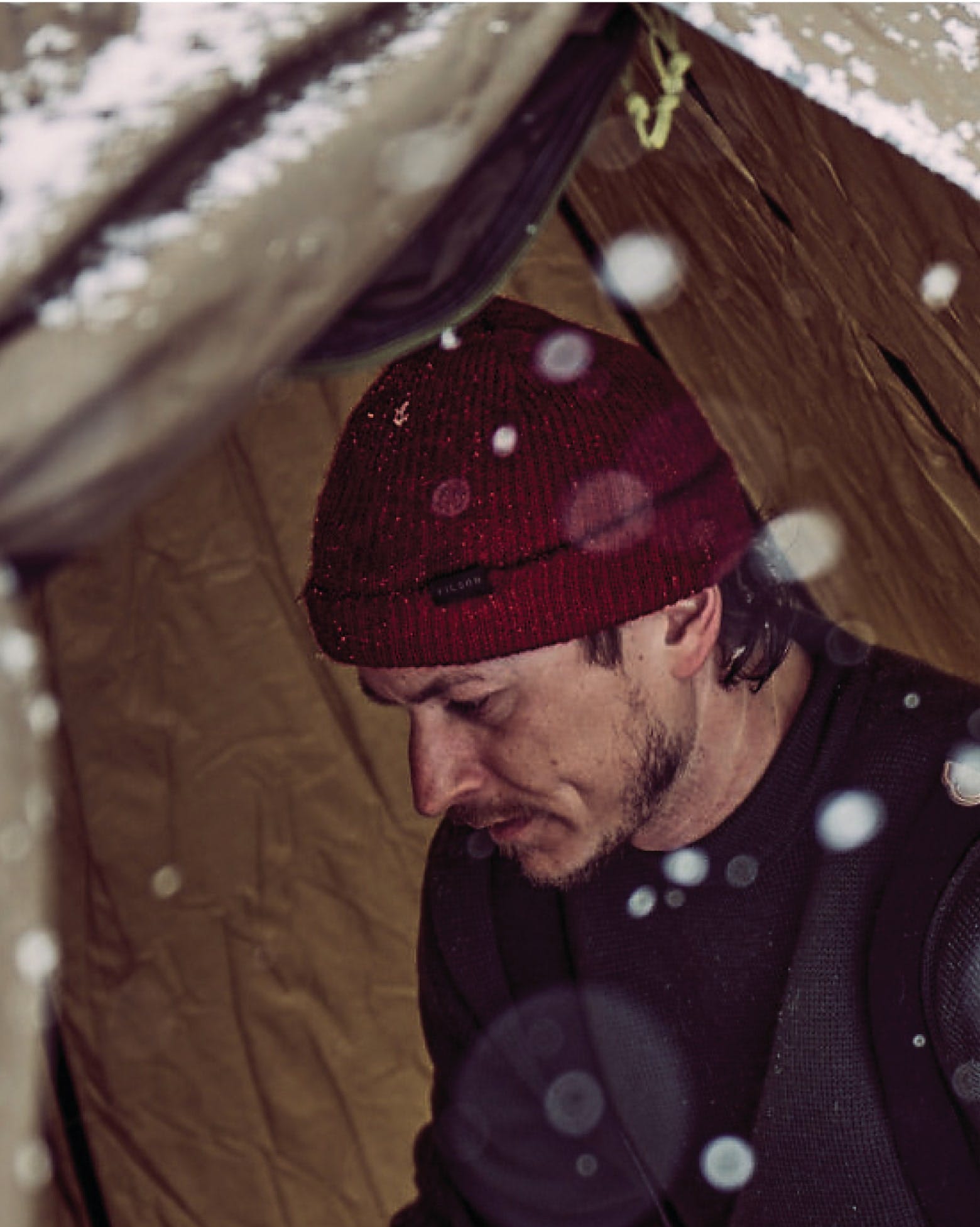 filson bison wool beanie