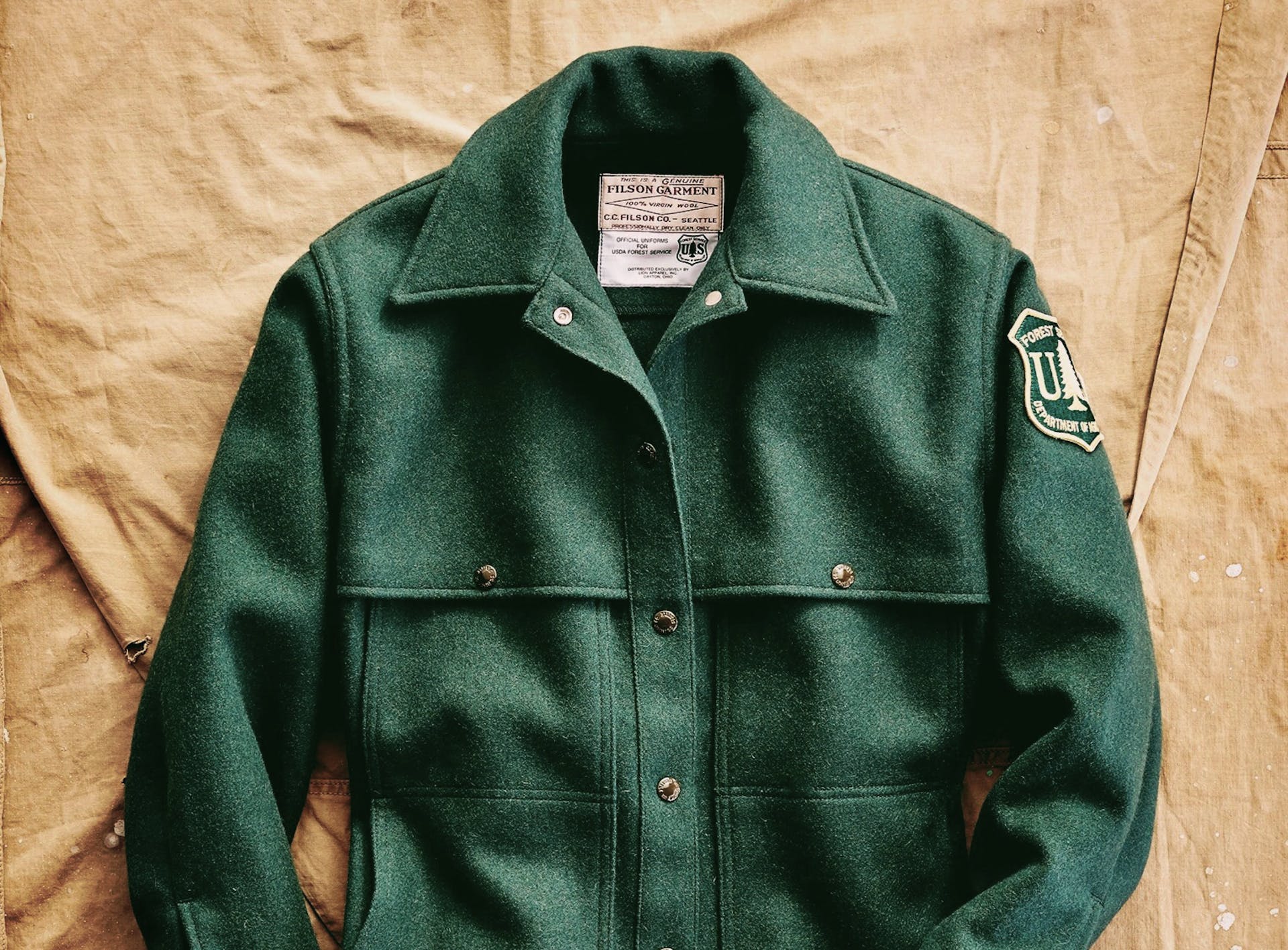 Filson yukon sale wool jacket